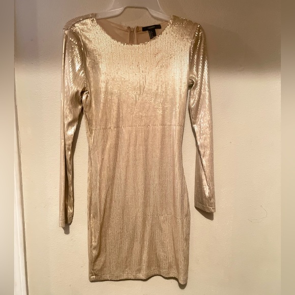 Gold Sequin Dress - Picture 1 of 1